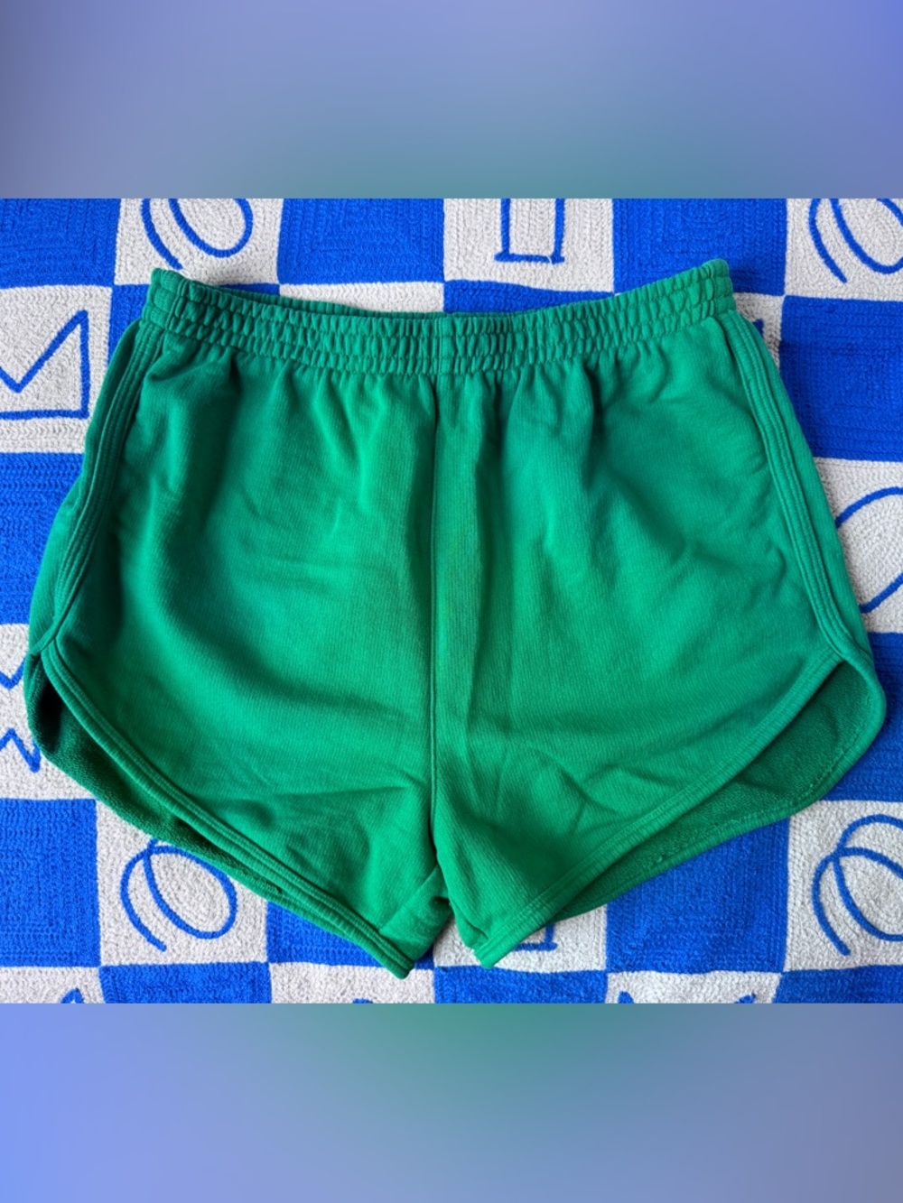 Women's The Blank Lab, Green Athletic Shorts